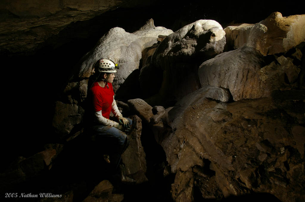 sparkles in the rocks 